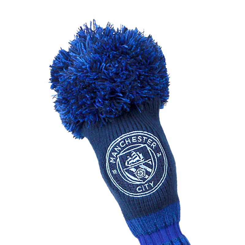 MCFC FW SPECTRUM POMPOM HEADCOVER - navy