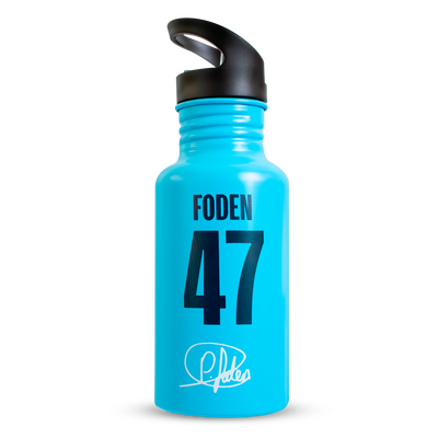 Bottiglia d'acqua da 500 ml del giocatore del Manchester City Foden