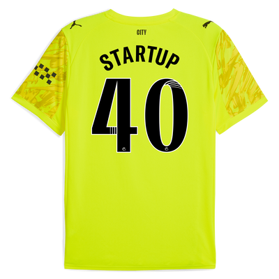 Maglia da portiere Manchester City 2025/26 con stampa STARTUP 40