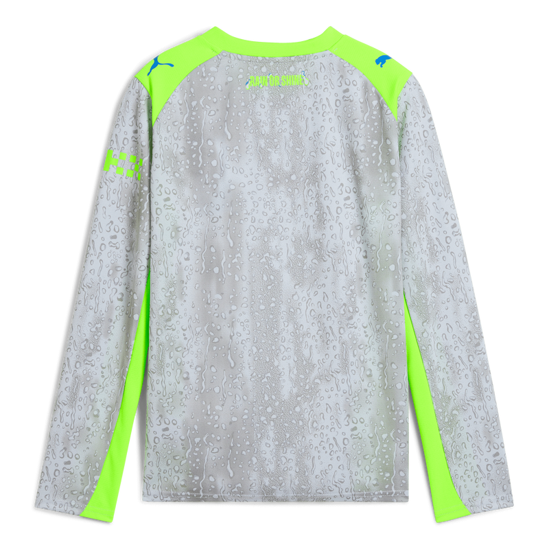 MCFC RP KIDS THIRD JERSEY LS - blue