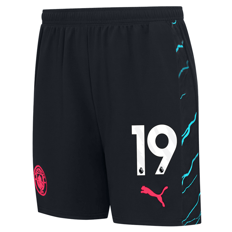 Man city shop junior shorts