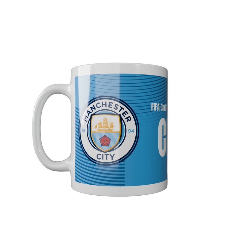 MCFC CWC25 11OZ MUG - blue