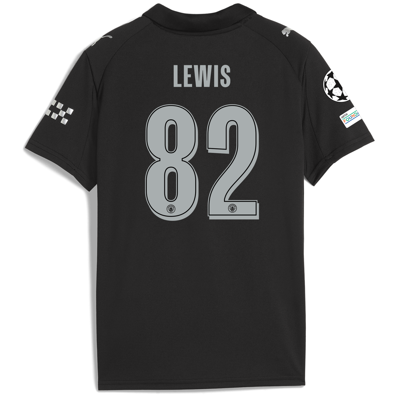 キッズ マンチェスター・シティ 2025/26 アウェイ LEWIS 82