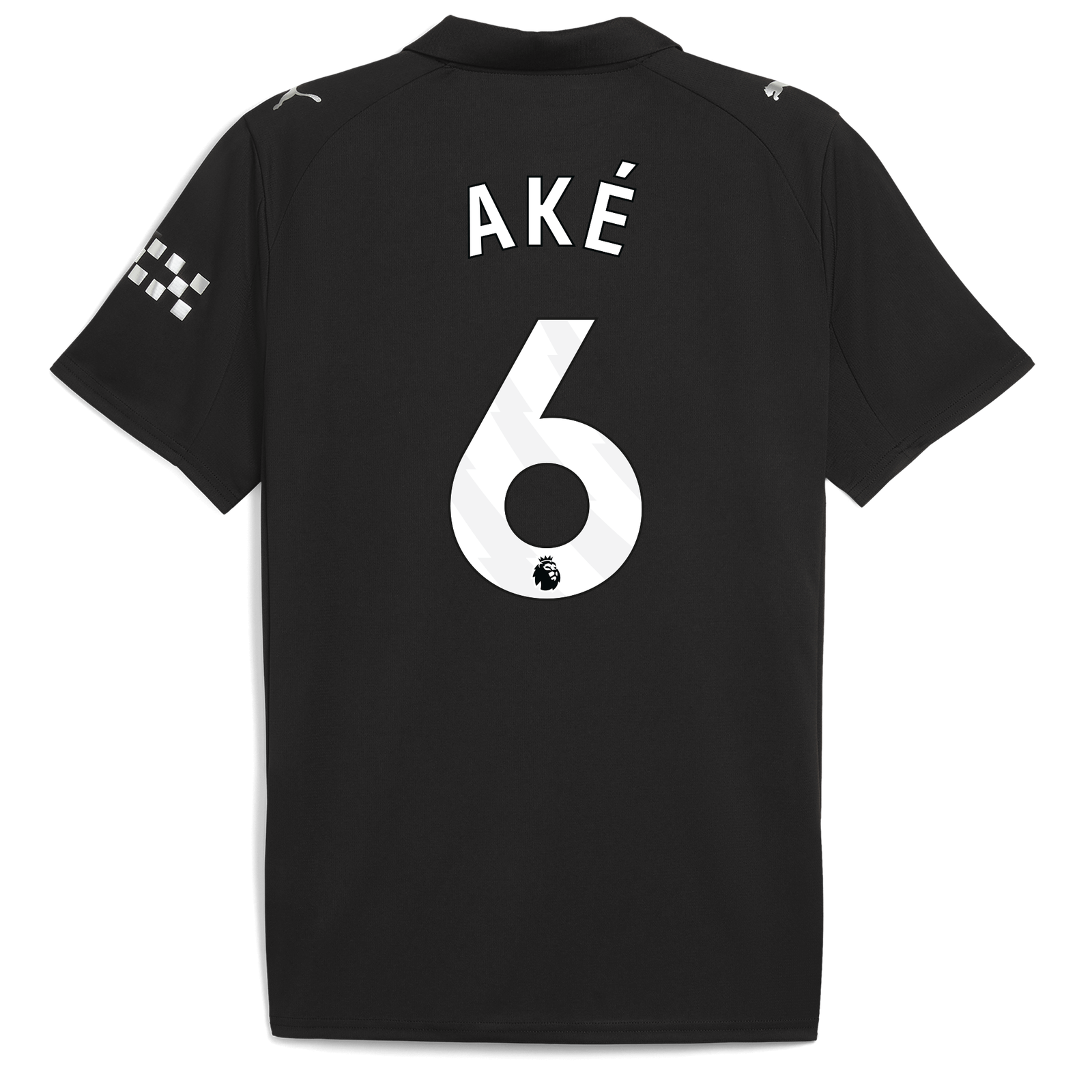ウェア 23-24 MANCHESTER CITY #6 AKE Manchester City Away Jersey 2025/26 With AKÉ 6 Printing