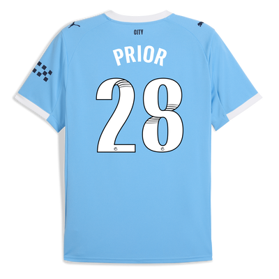 Manchester City Home Jersey 2025/26 With PRIOR 28 Printing