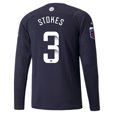 Manchester City 3rd Shirt Long Sleeve 21/22 with Demi Stokes printing