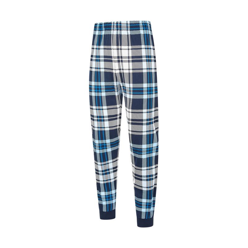 Manchester City Short Sleeve Check PJ s Official Man City Store