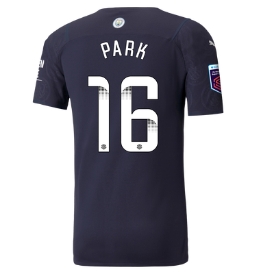 Manchester City Authentic 3rd Shirt 21/22 with Jess Park printing