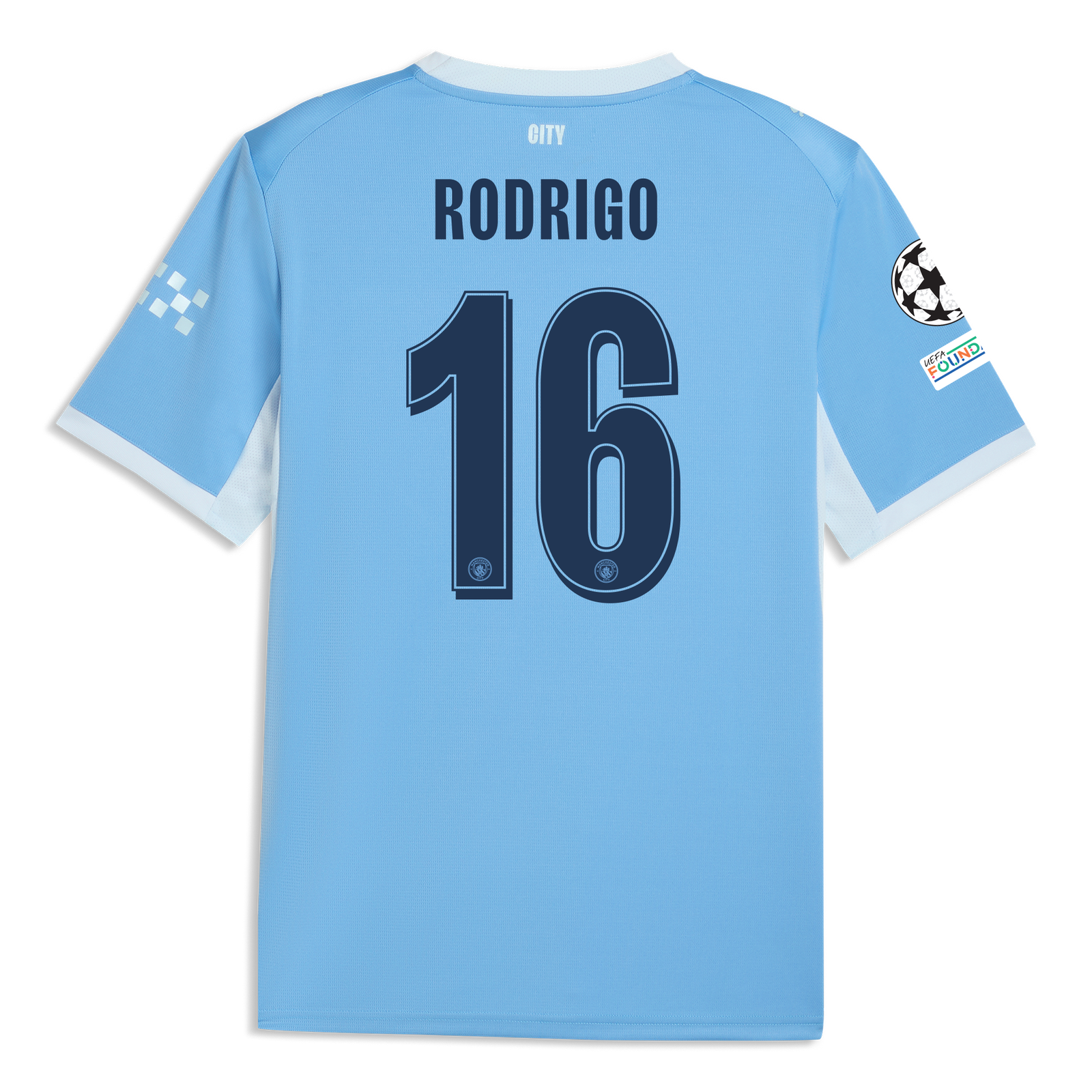 マンチェスター・シティ ホームユニフォーム 2026/27 RODRIGO 16