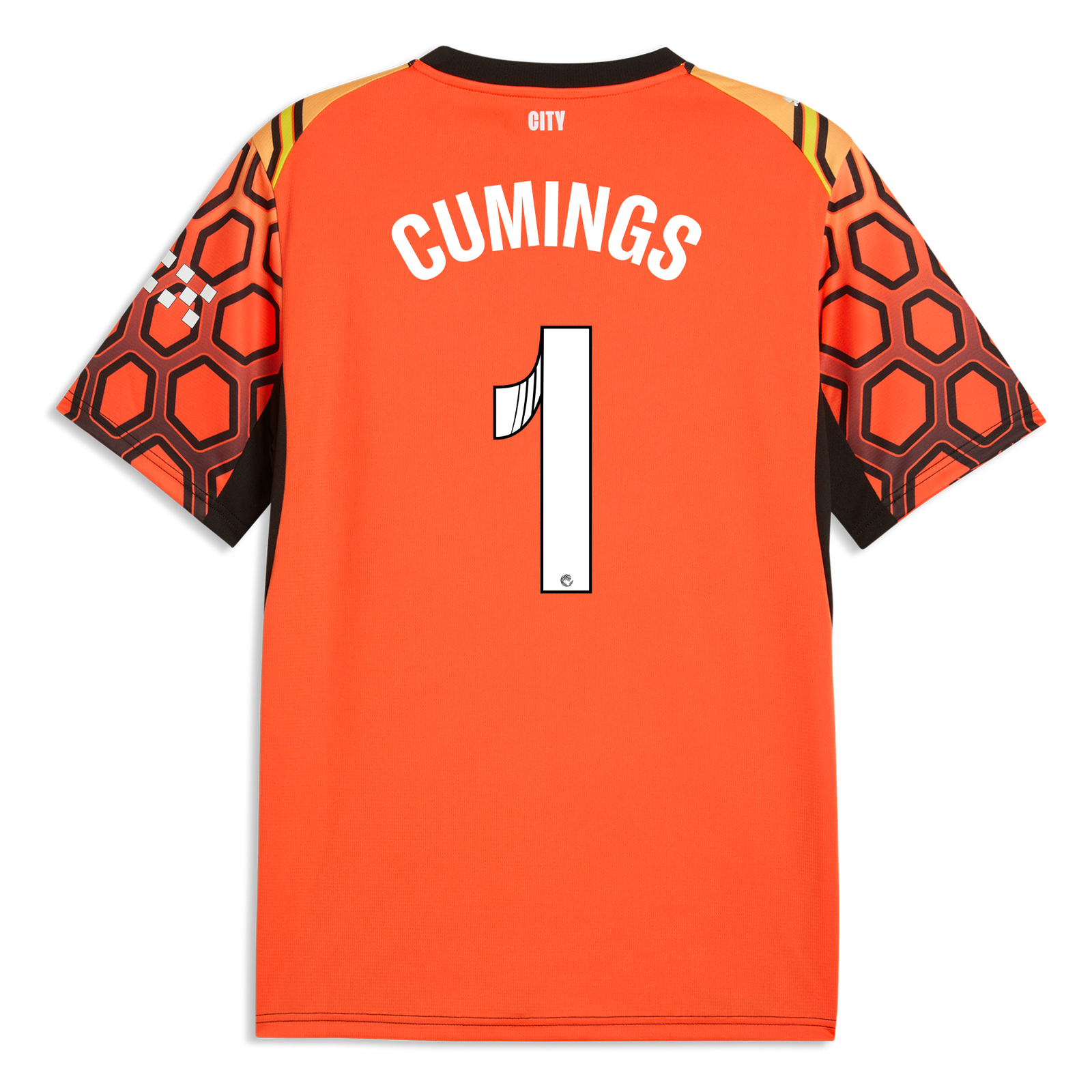 Manchester City Goalkeeper Jersey 2026/27 With CUMINGS 1 Printing