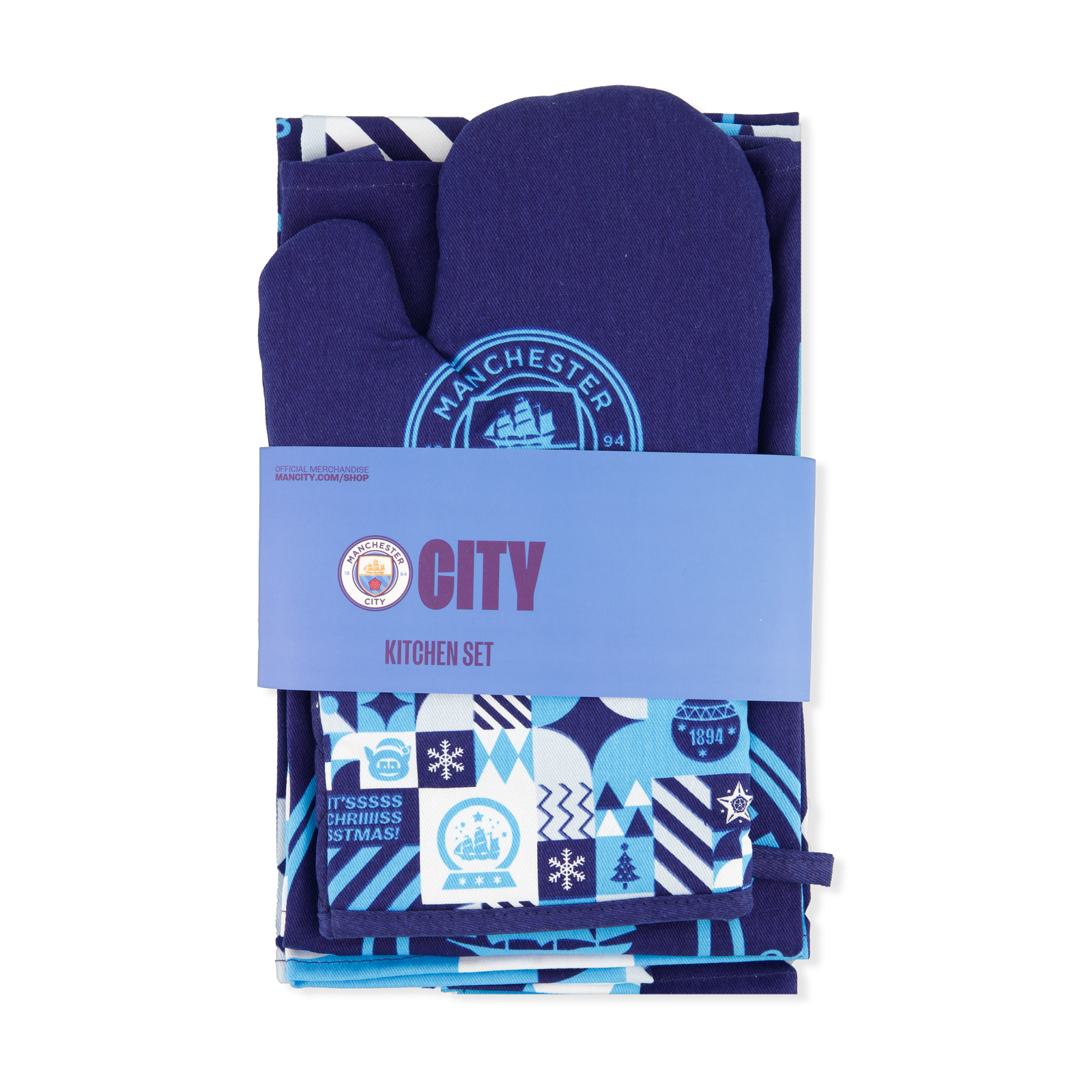 Manchester City キッチンセット 3個セット | Official Man City Store