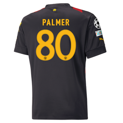 Camiseta 2ª Equipación Manchester City 2022/23 con estampado de PALMER 80