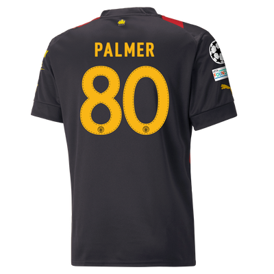 Manchester City Away Jersey 2022/23 with PALMER 80 printing