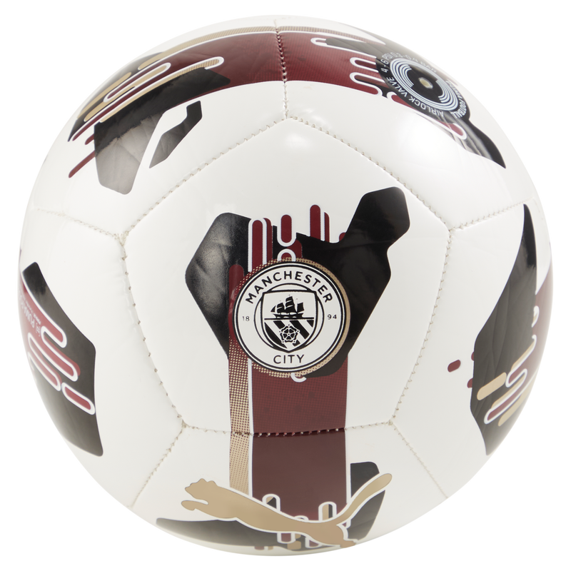 MCFC LW ORBITA 6 BALL - burgundy