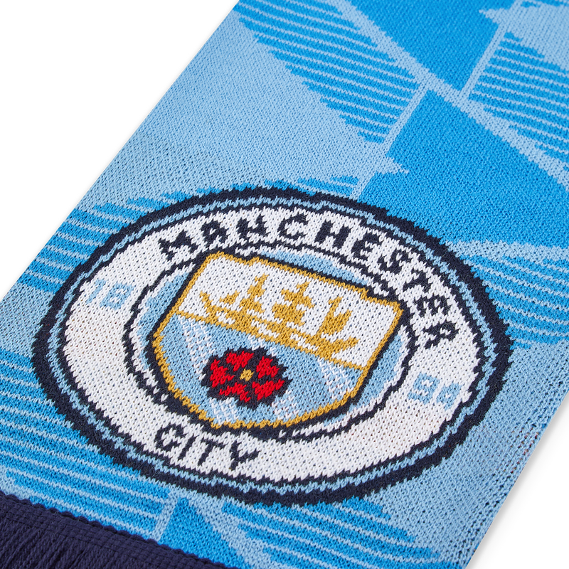 MCFC FW RETRO SCARF - light blue