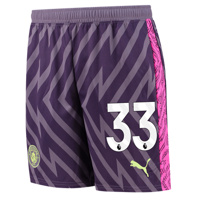 Manchester City Goalkeeper Shorts 2023/24 with #33