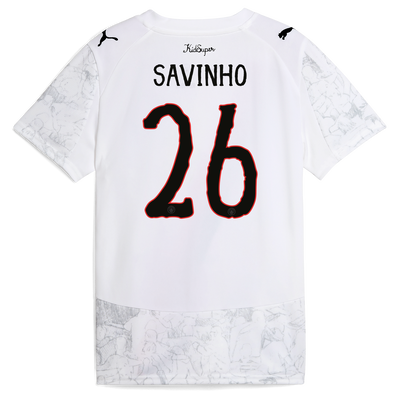 Manchester City KidSuper Kindertrikot 2025/26 mit SAVINHO 26 Bedruckung