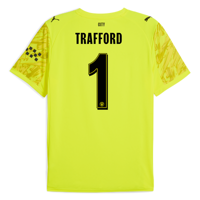Manchester City Goalkeeper Jersey 2025/26 With TRAFFORD 1 Printing