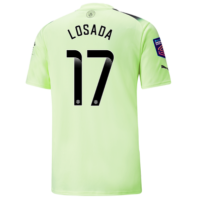 Manchester City Third Jersey 2022/23 with LOSADA 17 printing