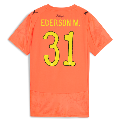 Women's Manchester City GK KidSuper Jersey 2025/26 With EDERSON M. 31 printing