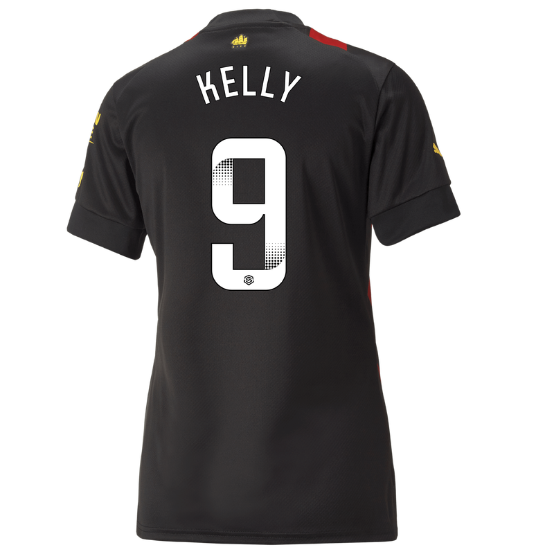 Women's Manchester City Away Jersey 2022/23 with KELLY 9 printing