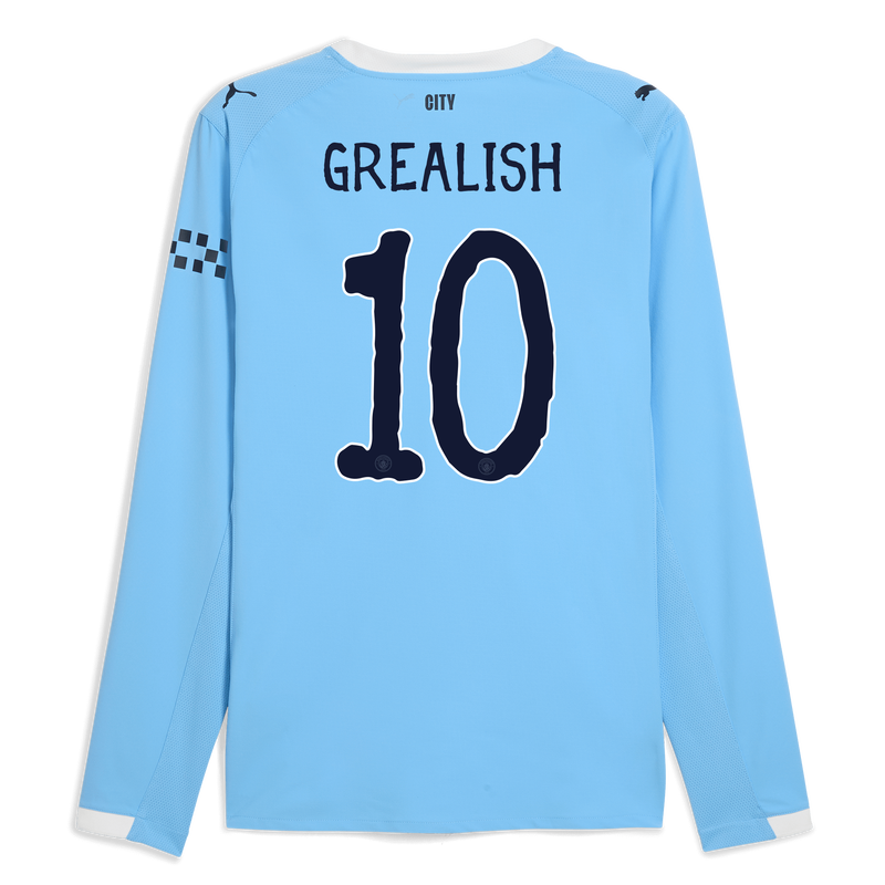 MENS AUTHENTIC Home SHIRT LS-GREALISH-10-EPL-PL - 