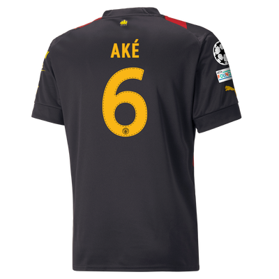 Manchester City Away Jersey 2022/23 with AKÉ 6 printing
