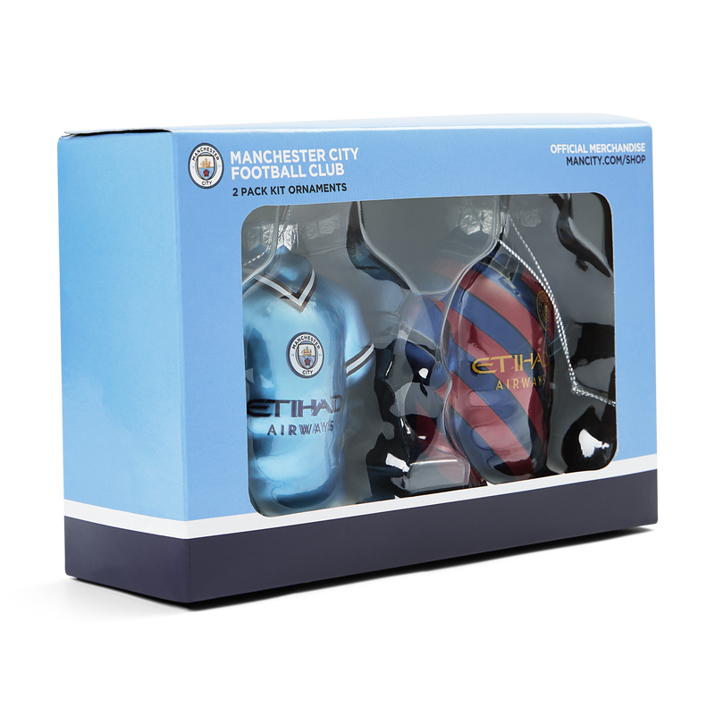 MCFC FW 2PK KIT BAUBLE - light blue