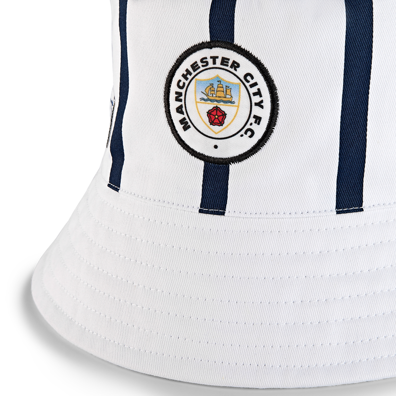MCFC FW RETRO DAYS BUCKET HAT - white