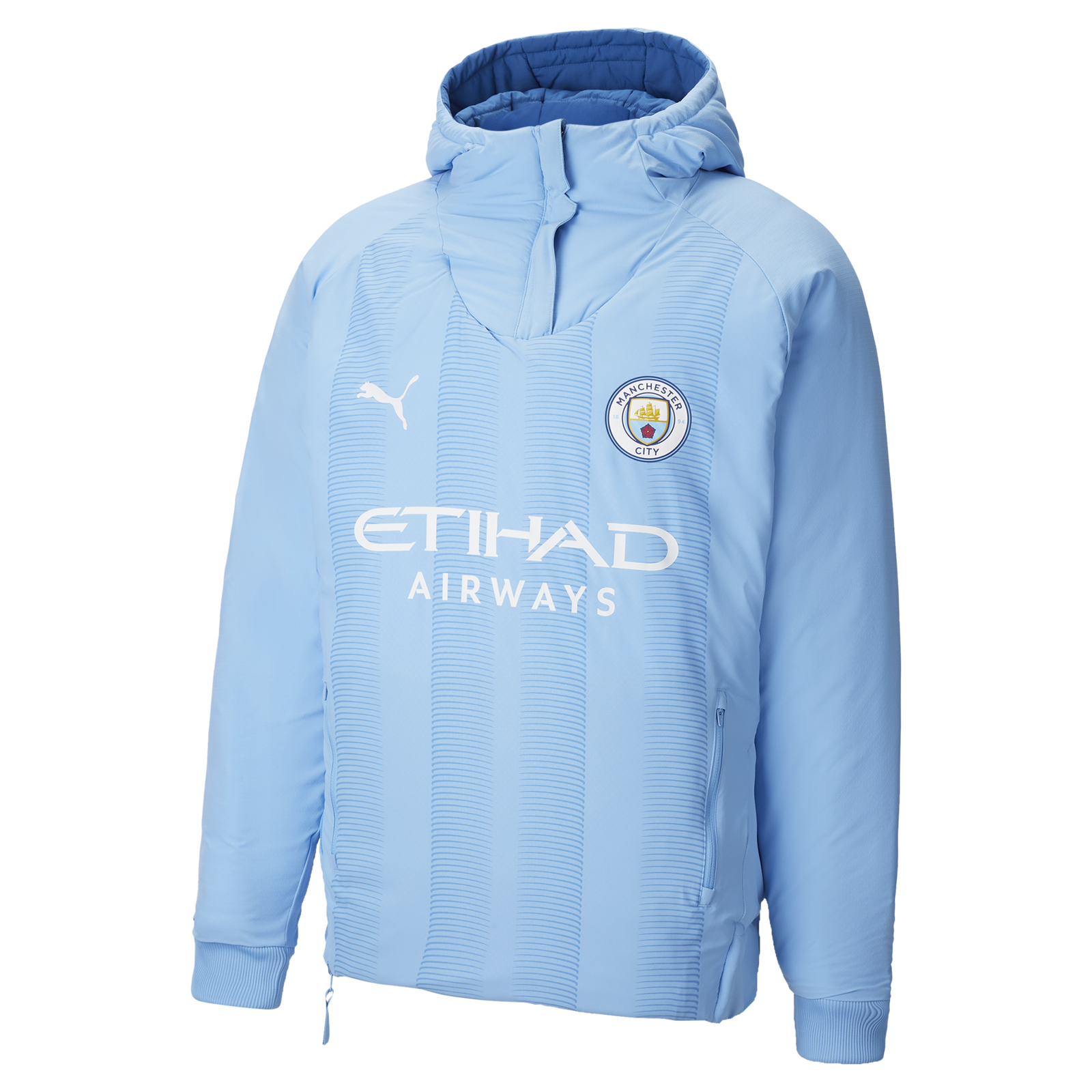 Manchester City 1/2 Zip Reversible Jacket | Official Man City Store