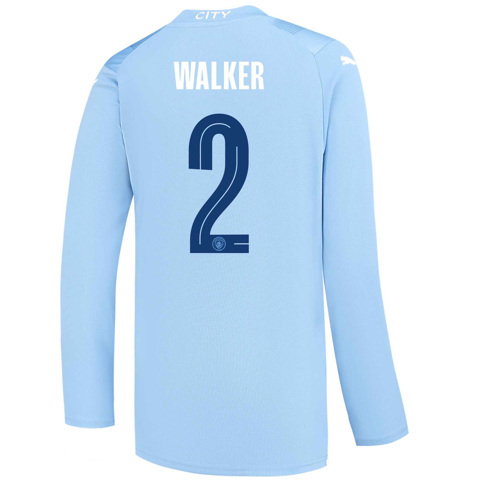 Man city home kit kids top
