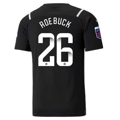 Manchester City Goalkeeper Shirt 21/22 with Ellie Roebuck printing