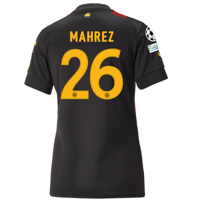 Women's Manchester City Away Jersey 2022/23 with MAHREZ 26 printing