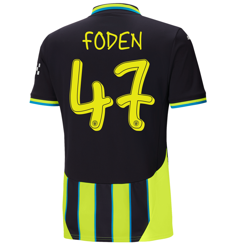 Maillot Domicile Manchester City 2024-2025 – Foden #47 – PUMA – Taille M – Neuf