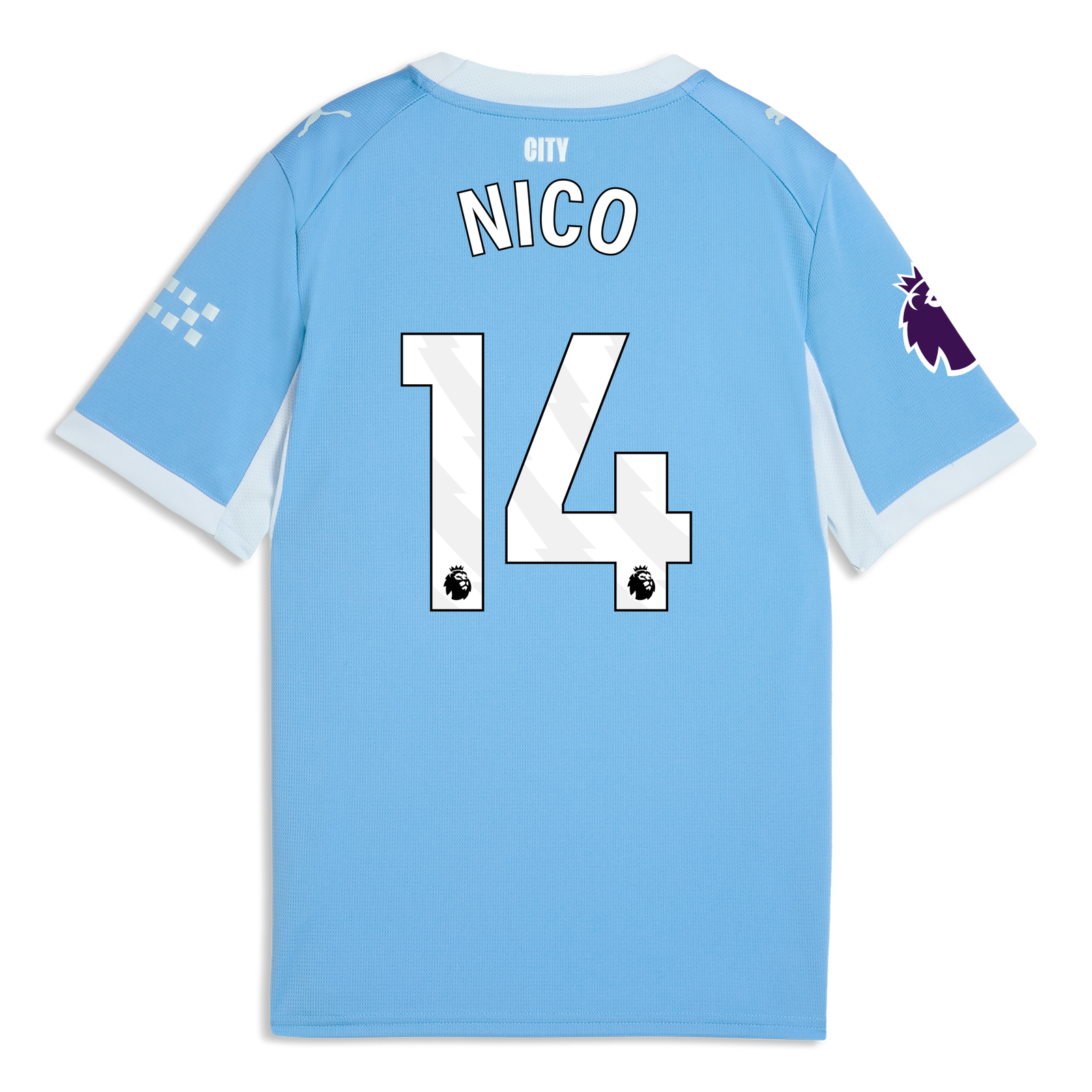 キッズ マンチェスター・シティ ホームユニフォーム 2026/27 NICO 14