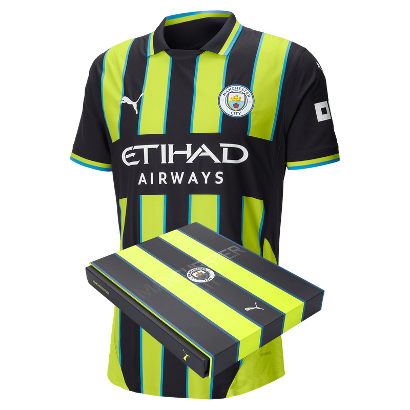 MCFC MW MENS AWAY AUTH JERSEY W/BOX - new navy