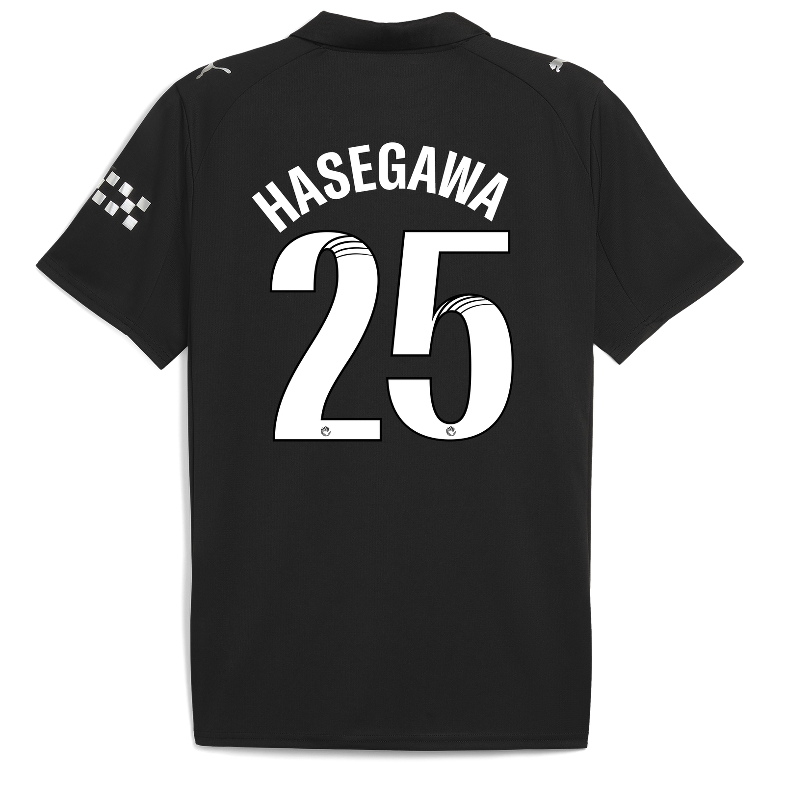 Manchester City Away Jersey 2025/26 With HASEGAWA 25 Printing