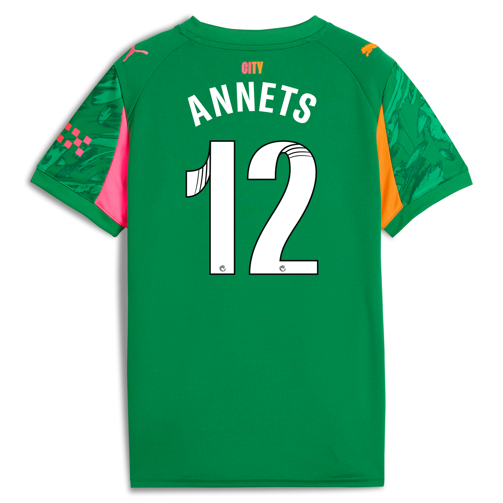 キッズ マンチェスター・シティ ゴールキーパー ジャージ 2025/26