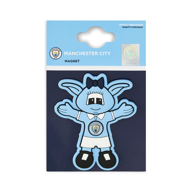 MCFC FW MOONBEAM MASCOT MAGNET - blue