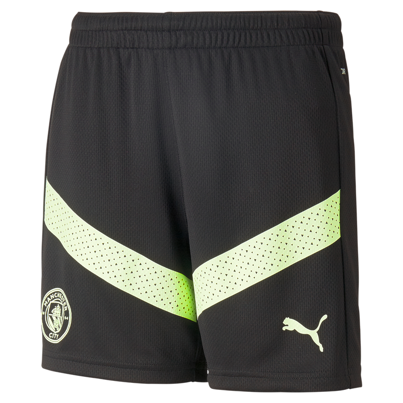 MCFC TR KIDS TRAINING SHORTS - black