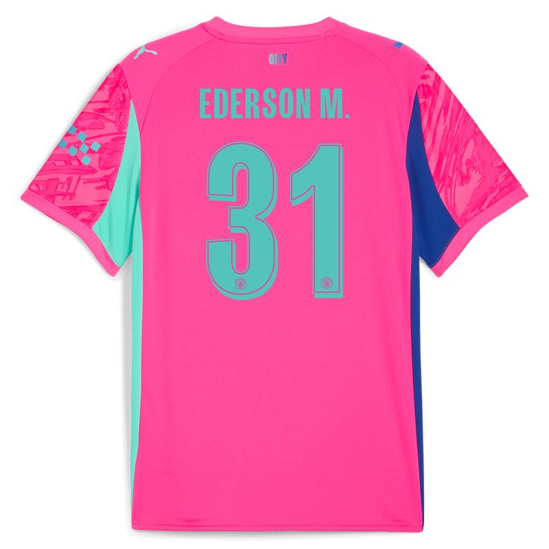 KIDS GK JERSEY SS-EDERSON M-31-EPL-PL - pink