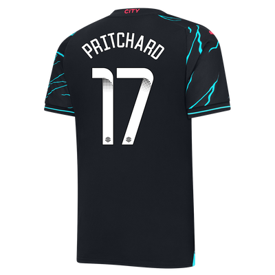 Manchester City Third Jersey 2023/24 with PRITCHARD 17 printing