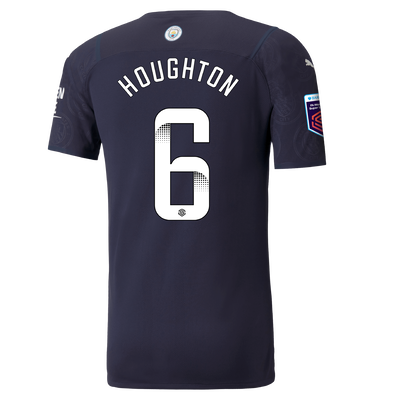 Manchester City Authentic 3rd Shirt 21/22 with Steph Houghton printing
