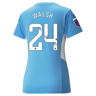 Womens Manchester City Home Shirt 21/22 with Keira Walsh printing