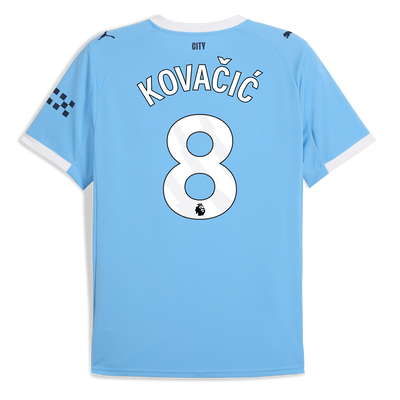 Manchester City Heimtrikot 2025/26 mit KOVAČIĆ 8 Aufdruck