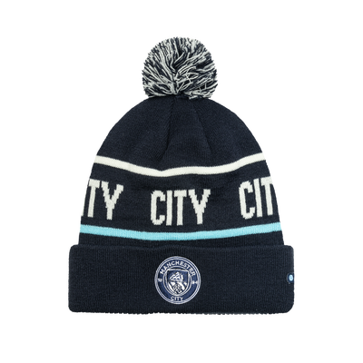 Manchester City Crest ボンボン付き帽子