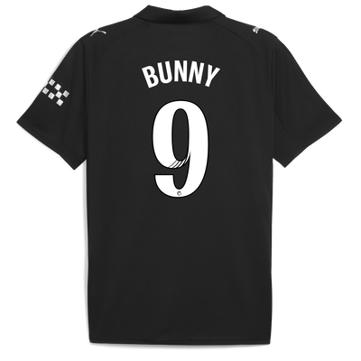 Manchester City Away Jersey 2025/26 With BUNNY 9 Printing