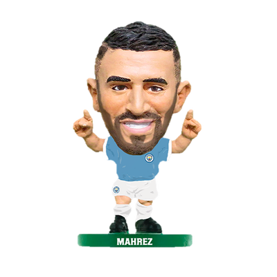 SoccerStarz Figurine en action de Mahrez à Manchester City
