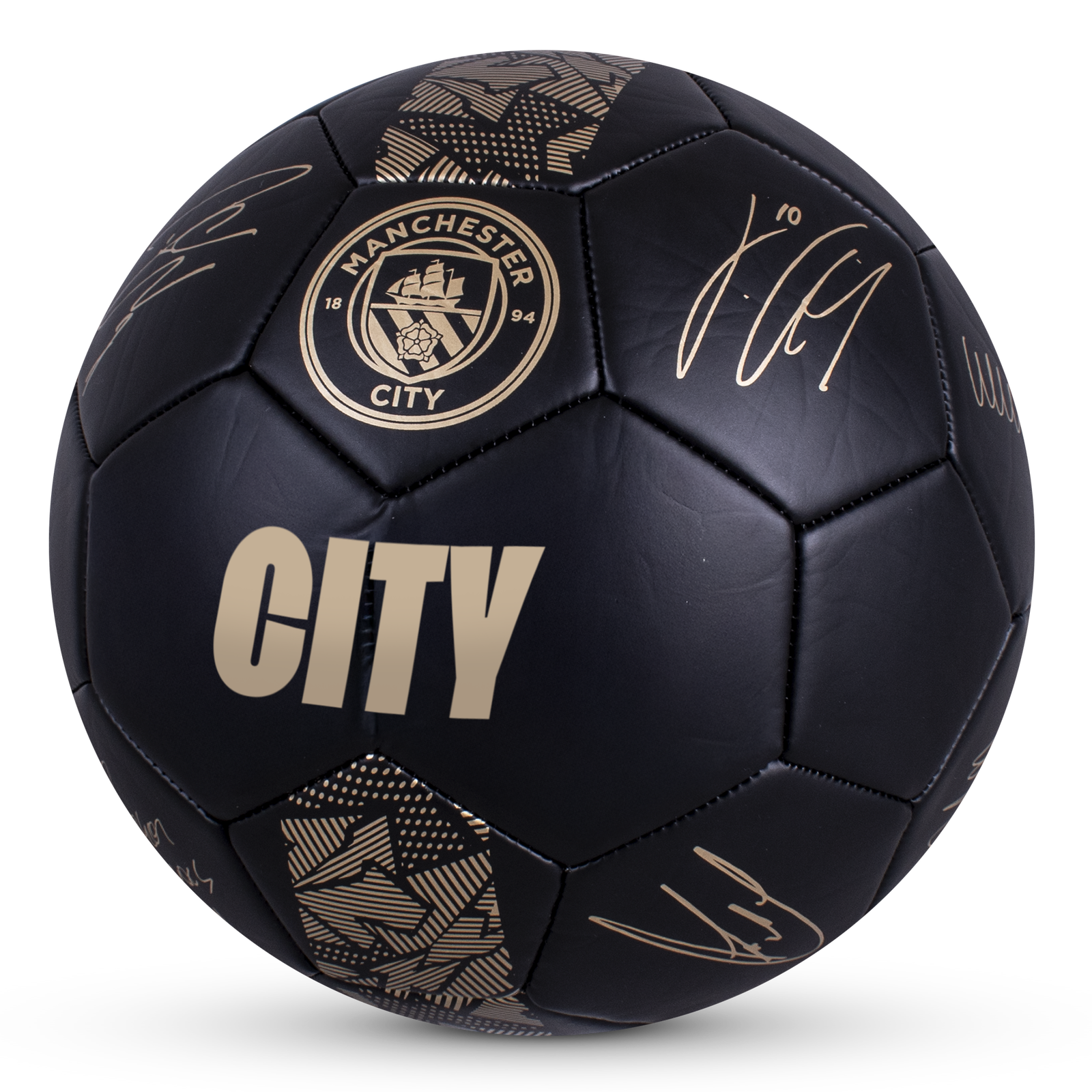 Manchester City Phantom サイン入りサッカーボール | Official Man