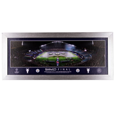 UCL Champions Framed Line Up Print